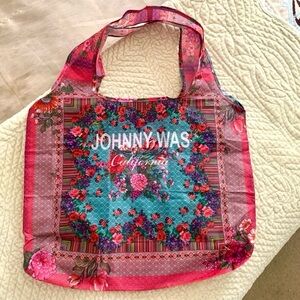 Johnny Was Floral Signature Shopper Tote Bag